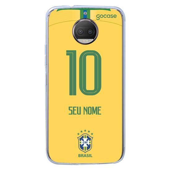 Capinha para celular Seleção Brasileira - Uniforme Amarelo