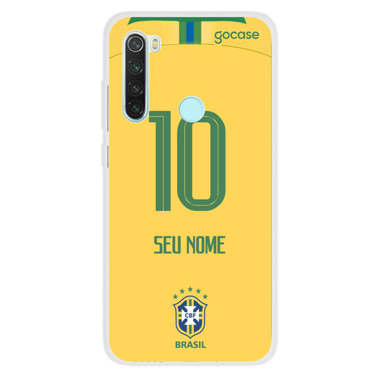 Capinha para celular Seleção Brasileira - Uniforme Amarelo