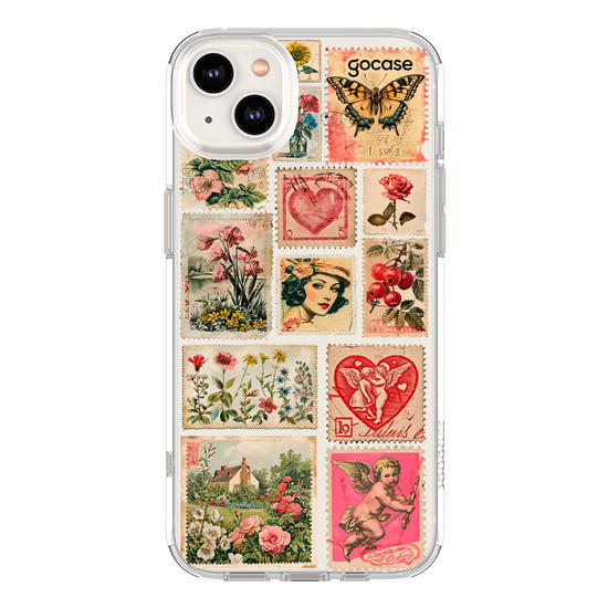 Capinha para celular  Selos Vintage