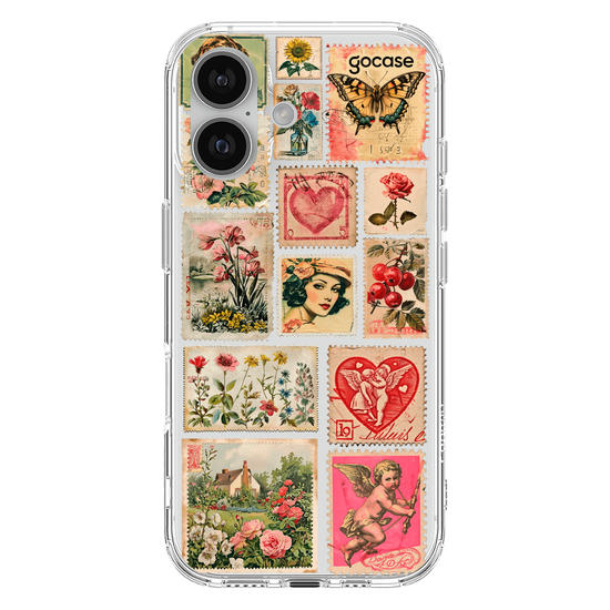 Capinha para celular  Selos Vintage