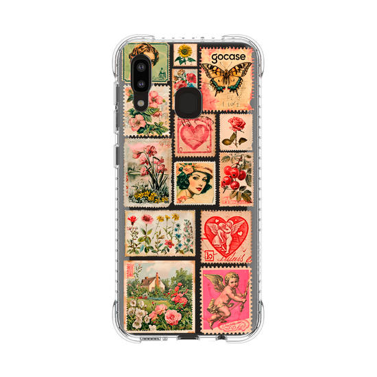 Capinha para celular  Selos Vintage
