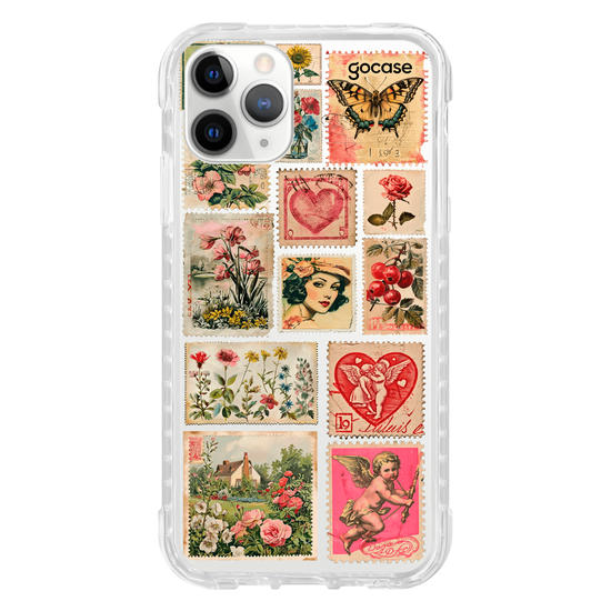 Capinha para celular  Selos Vintage
