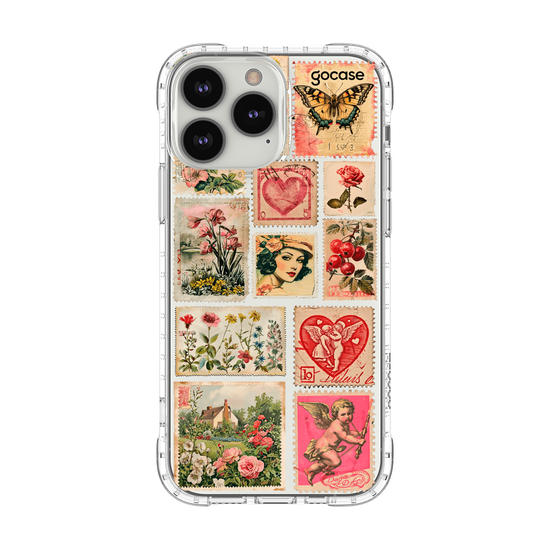 Capinha para celular  Selos Vintage