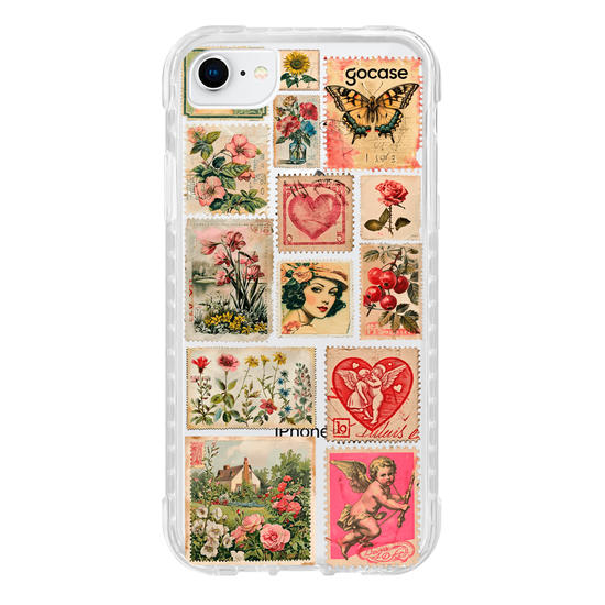 Capinha para celular  Selos Vintage