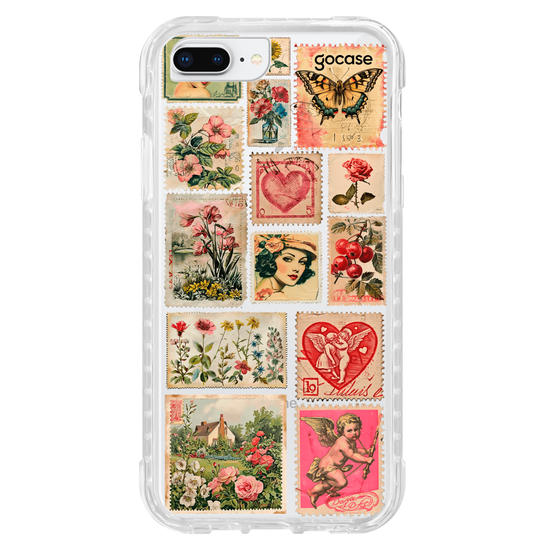 Capinha para celular  Selos Vintage