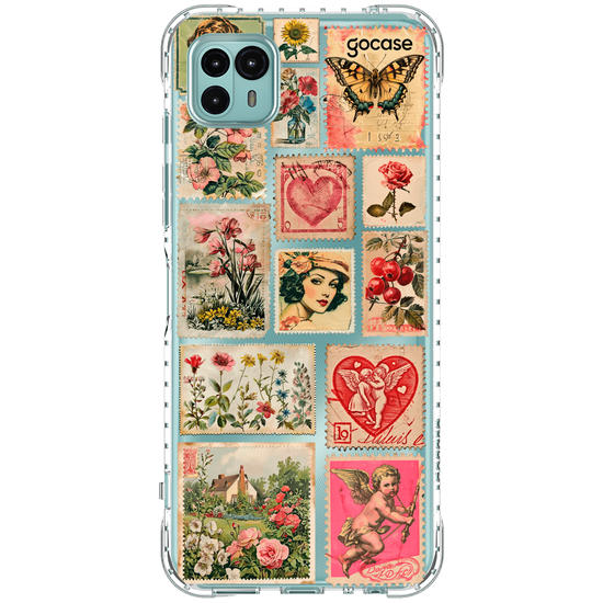 Capinha para celular  Selos Vintage