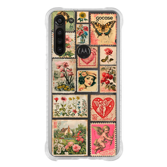 Capinha para celular  Selos Vintage