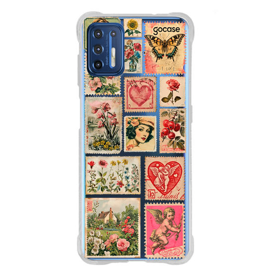 Capinha para celular  Selos Vintage