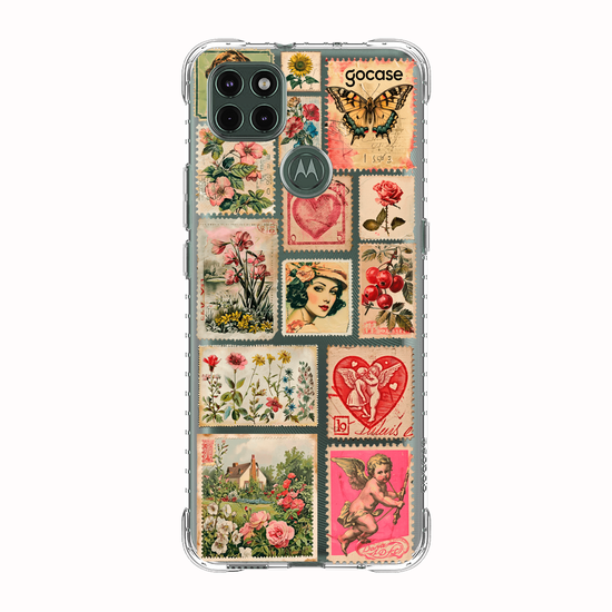 Capinha para celular  Selos Vintage