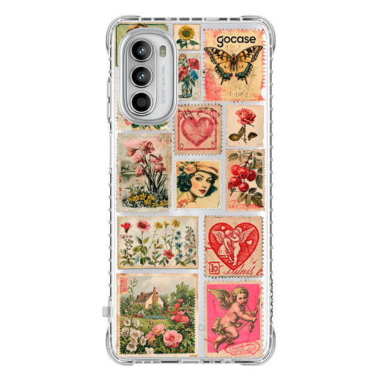 Capinha para celular  Selos Vintage