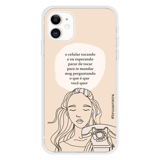 Sem ligações by Bruna Vieira Phone Case
