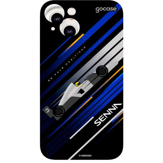 Capinha para celular  Senna - 65 Pole Positions