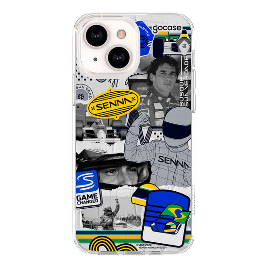 Capinha para celular  Senna - Colagem