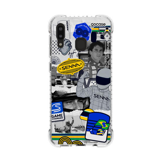 Capinha para celular  Senna - Colagem