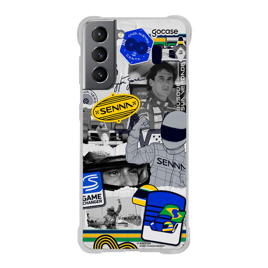 Capinha para celular  Senna - Colagem