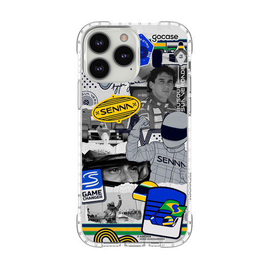 Capinha para celular  Senna - Colagem