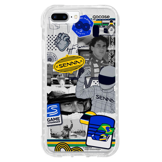Capinha para celular  Senna - Colagem