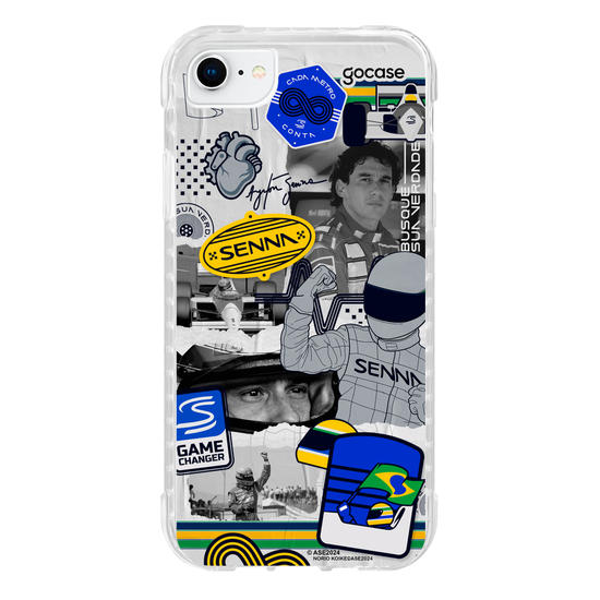 Capinha para celular  Senna - Colagem