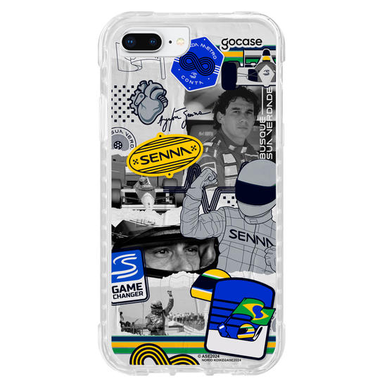 Capinha para celular  Senna - Colagem