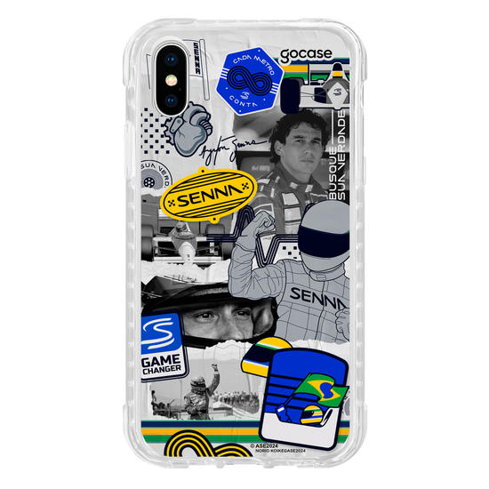 Capinha para celular  Senna - Colagem