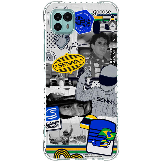 Capinha para celular  Senna - Colagem