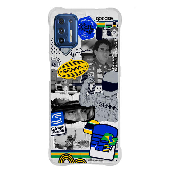 Capinha para celular  Senna - Colagem