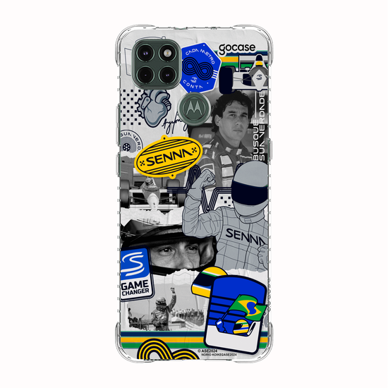 Capinha para celular  Senna - Colagem