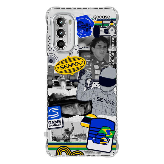 Capinha para celular  Senna - Colagem