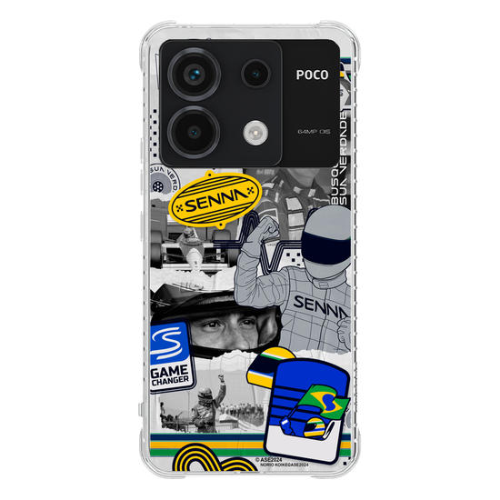  Senna - Colagem