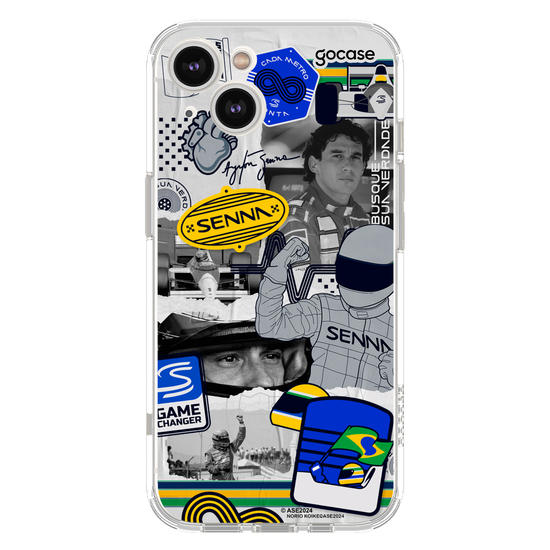  Senna - Colagem