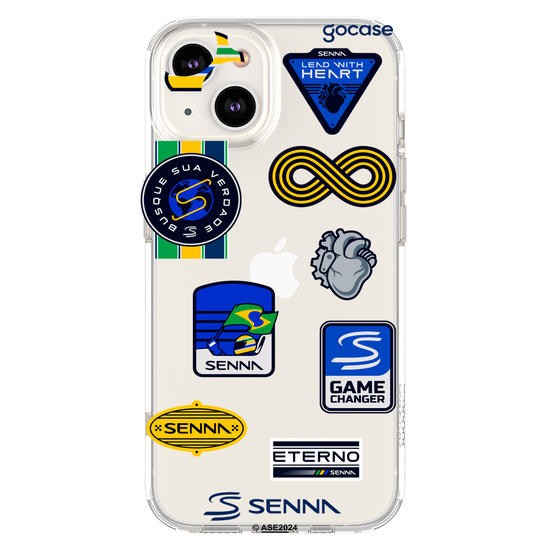 Capinha para celular  Senna- Stickers