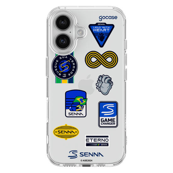 Capinha para celular  Senna- Stickers
