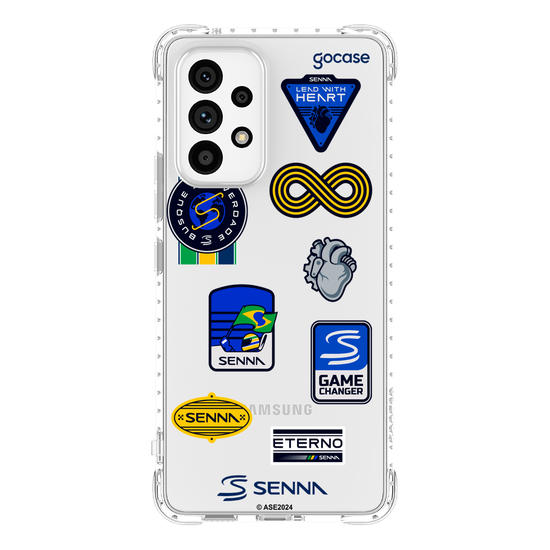 Capinha para celular  Senna- Stickers