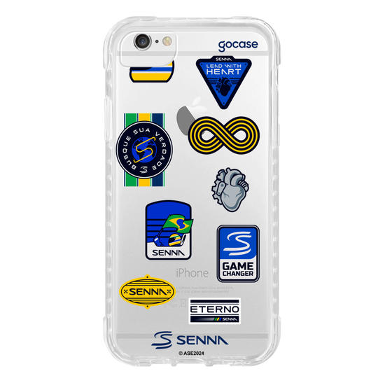 Capinha para celular  Senna- Stickers