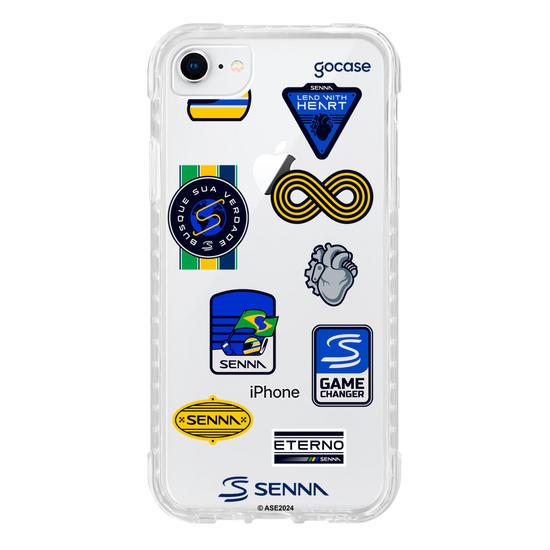 Capinha para celular  Senna- Stickers