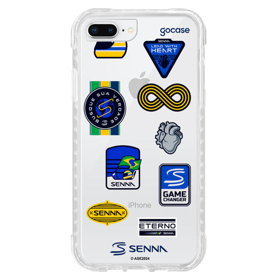 Capinha para celular  Senna- Stickers