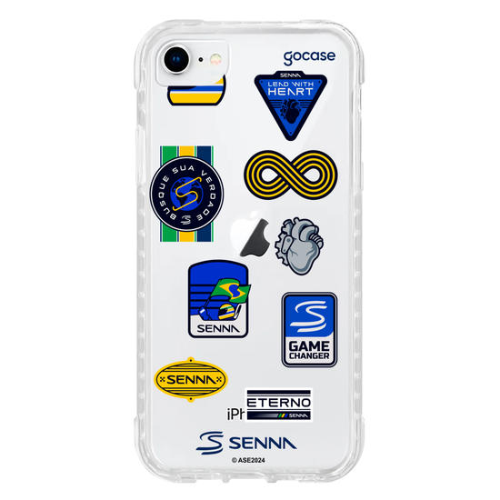 Capinha para celular  Senna- Stickers