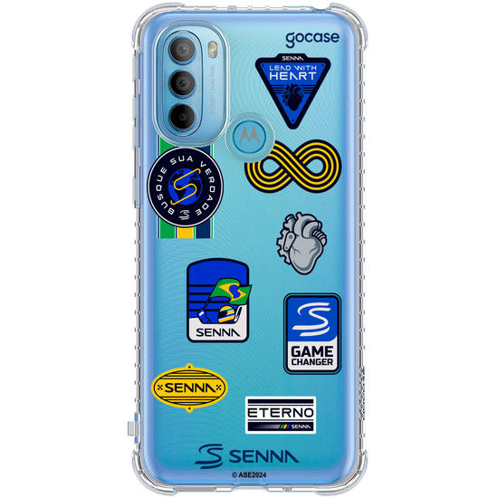 Capinha para celular  Senna- Stickers
