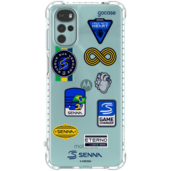 Capinha para celular  Senna- Stickers