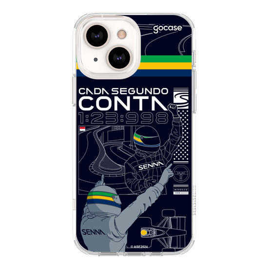Capinha para celular  Senna - Cada Segundo Conta