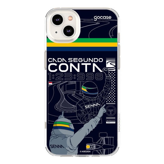 Capinha para celular  Senna - Cada Segundo Conta