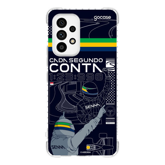 Capinha para celular  Senna - Cada Segundo Conta