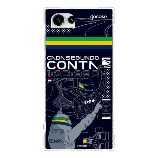 Capinha para celular  Senna - Cada Segundo Conta