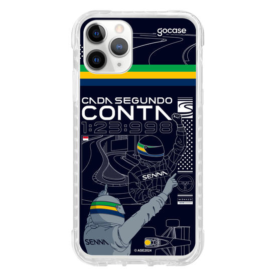 Capinha para celular  Senna - Cada Segundo Conta