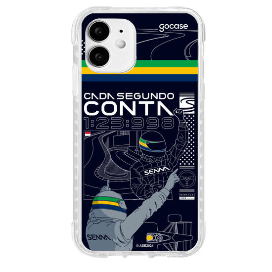 Capinha para celular  Senna - Cada Segundo Conta