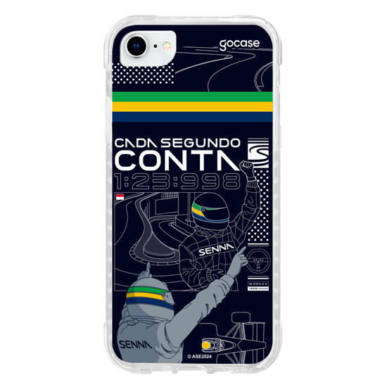 Capinha para celular  Senna - Cada Segundo Conta