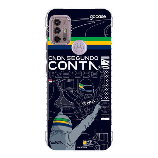 Capinha para celular  Senna - Cada Segundo Conta