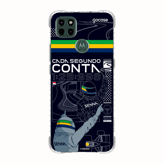 Capinha para celular  Senna - Cada Segundo Conta