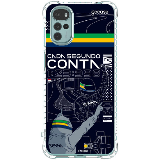 Capinha para celular  Senna - Cada Segundo Conta