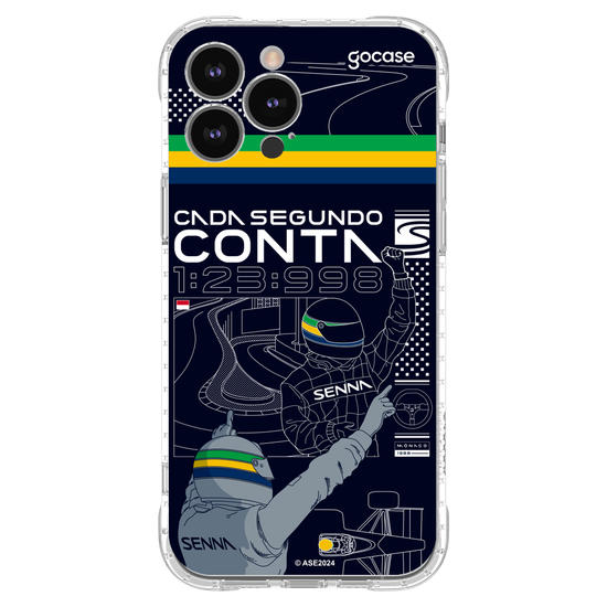 Capinha para celular  Senna - Cada Segundo Conta